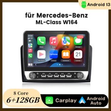 Für Benz ML W164 GL X164 05-2012 Carplay Android 14 Autoradio GPS Nav WIFI 4G BT