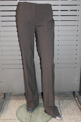 Marella summer pants Pilade brown vintage plaid pattern autumn 2022