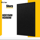 Replacement Carbon Filter fits for Sharp KCC150U, KC860U Compared to part FZC150