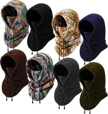 Balaclava Warm Fleece Ski Mask Winter Hat with Neck Cover Windproof Face Covers