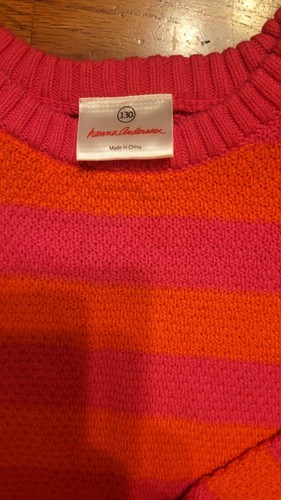 Lot of 3HANNA ANDERSSON Lovely Sweater 110/120/130 Girls 6/7/8 - Picture 8 of 9