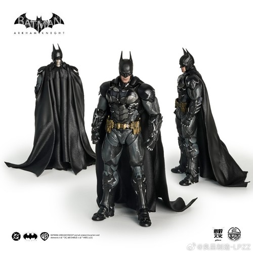 Pre-order LPZZ DC001 1/12 Arkham Knight Batman 6" Male Action Figure Model Toy - Picture 2 of 13
