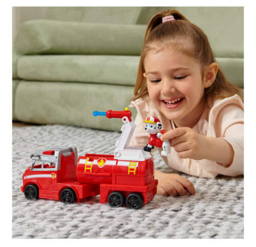 Paw Patrol, Big Truck Pup’s Marshall Transforming Vehicle und Figur 43617 - Bild 5 von 9