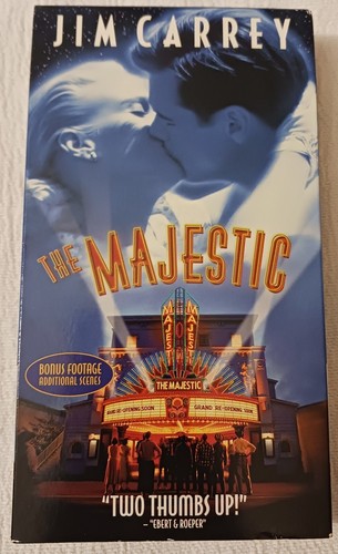 The Majestic VHS - Jim Carrey, Bob Balaban, Brent Briscoe, Amanda Detmer