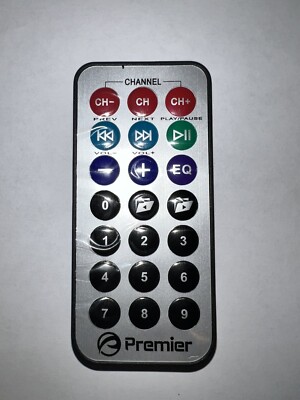 Remote Control For Premier  Car Stereo Radio