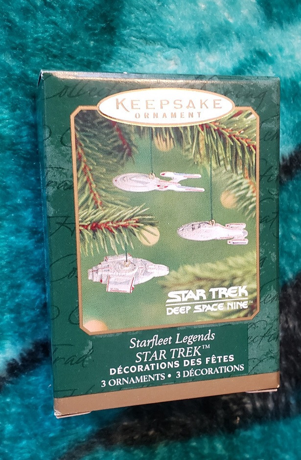 STAR TREK U CHOOSE CHRISTMAS ORNAMENTS Enterprise-A Borg