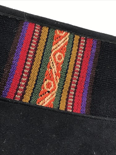 Bolsa de Maquillaje Peruana Bordada Multicolor Forrada con Cremallera - 9.5′′ x 7′′ - Imagen 5 de 6