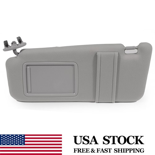 LEFT DRIVER SIDE SUN VISOR GRAY For 2007-2011 Toyota Camry W/O SUNROOF NEW - Picture 19 of 24