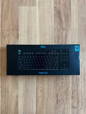 Logitech G PRO Mechanical Gaming RGB Keyboard | GX Blue Clicky