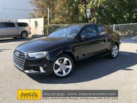 2018 Audi A3 2.0T Komfort LEATHER, ROOF, LOW KMS, ALL WHEEL D...