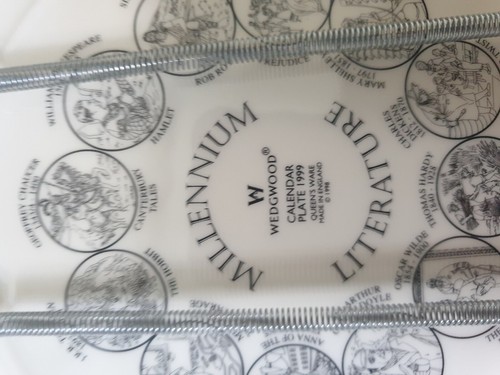 WEDGWOOD ENGLAND 1759 AMAZING VINTAGE CALENDAR 1999 PLATE size: 25 cm - Picture 8 of 15