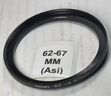 62-67mm Metal Step Up Adapter Ring 62mm Lens to 67mm Filter Converter E62-E67