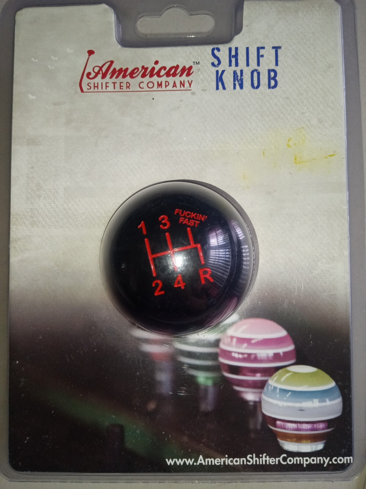 Black Billard Cue Ball 5 Speed Shift Pattern Shift Knob with M16x1.5