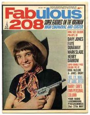 Fabulous 208 Magazine 25 May 1968 Faye Dunaway Mark Slade Peter Frampton Henry