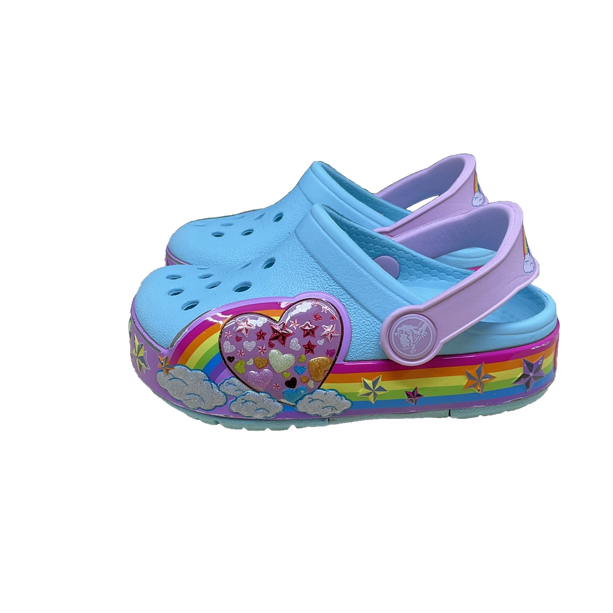 Crocs rainbow sales shoes
