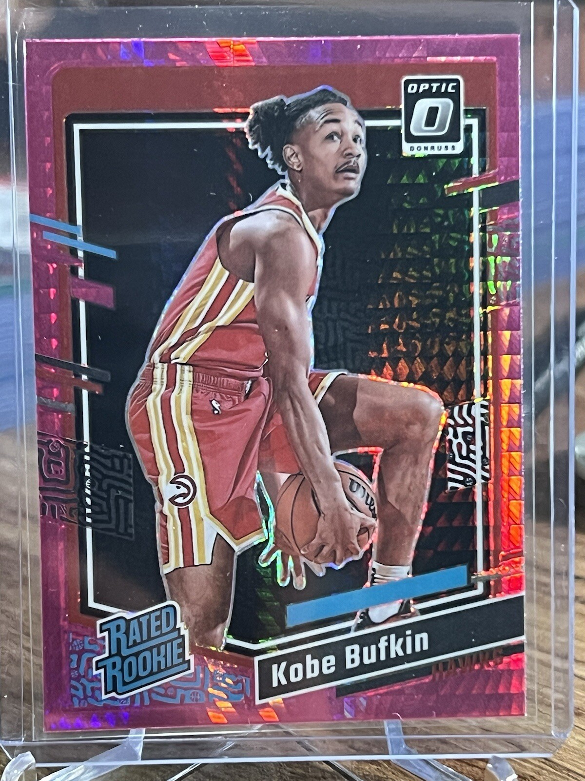 2023-24 Donruss Optic KOBE BUFKIN Rated Rookie #220 Hyper Pink Prizm
