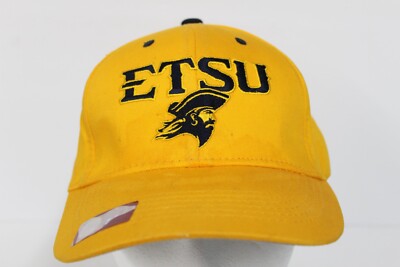 ETSU COLLEGE CAPTIVATING HEADWEAR YELLOW embroidered BASEBALL HAT H257