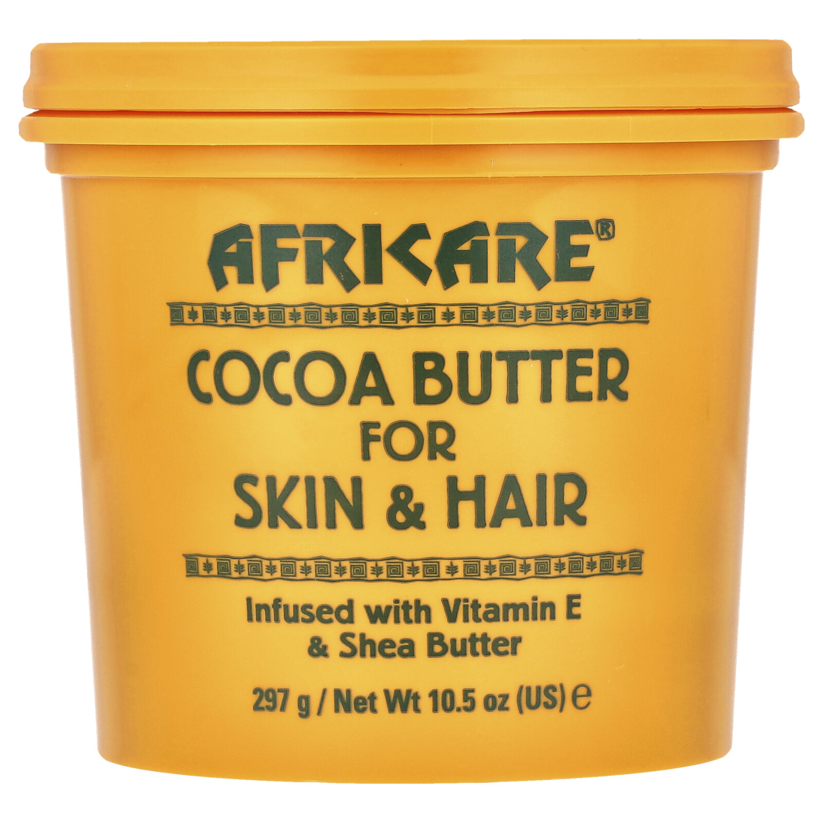 Africare, Масло какао для кожи и волос, 10,5 унций (297 г)