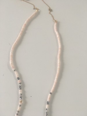 Collier Chan Luu En Argent Sterling Et Plaqué Or 18 Carats - Longueur 32 Pouces - Neuf Avec étiquettes