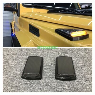 FIT FOR MERCEDES BENZ G CLASS W463 G500 G550 G63 BLACK TURN SIGNAL LIGHT M STYLE