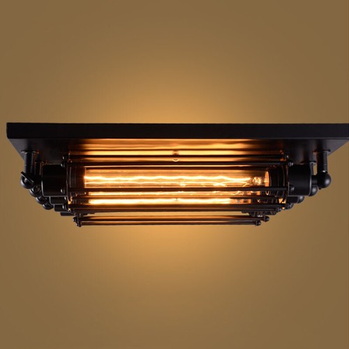 Retro classics Steampunk Wall Sconce Ceiling Lamp Flush Mount T30 Light Fixture - Picture 6 of 11