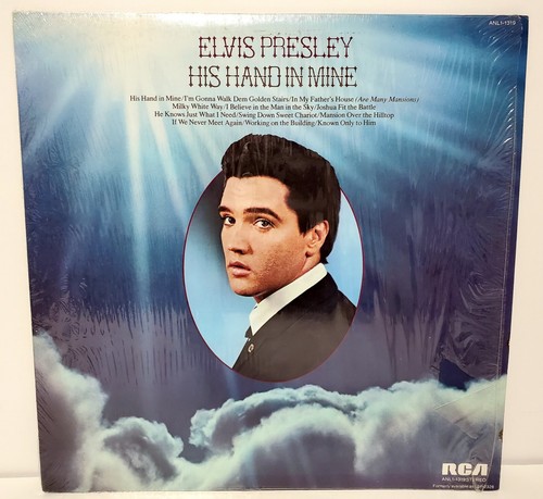 Elvis Presley with The Jordanairs - His Hand In Mine Original 1976 Vinyl LP RCA - Picture 2 of 8