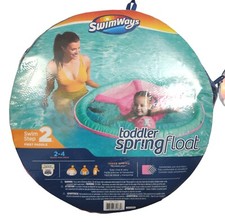 Swimways Toddler Spring Float Pool Inflatable Swim Step 2 First Paddle Pink 520