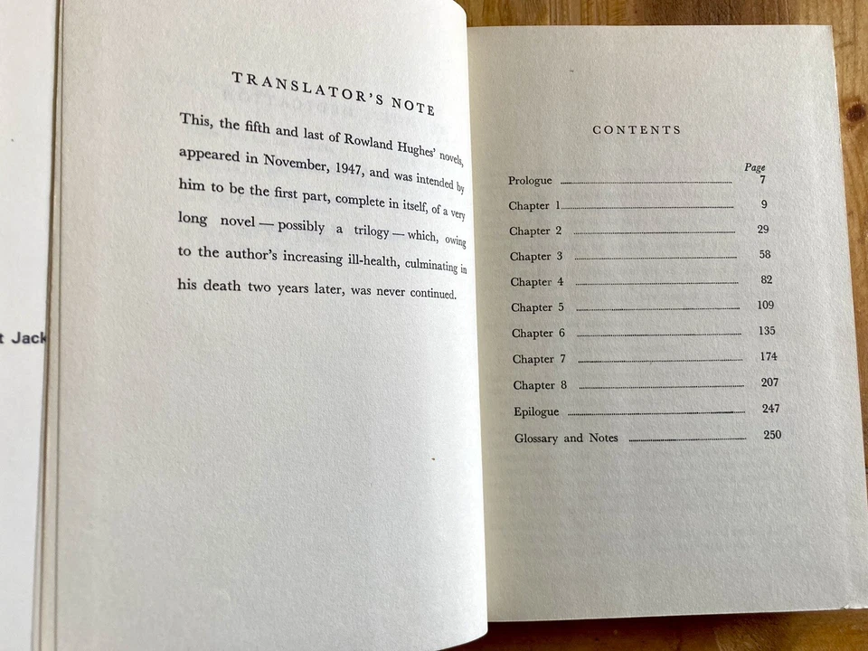 THE BEGINNING by T. ROWLAND HUGHES 1969 ORIGINAL HC/DJ WELSH NOVEL WALES SCARCE - Imagem 4 de 4