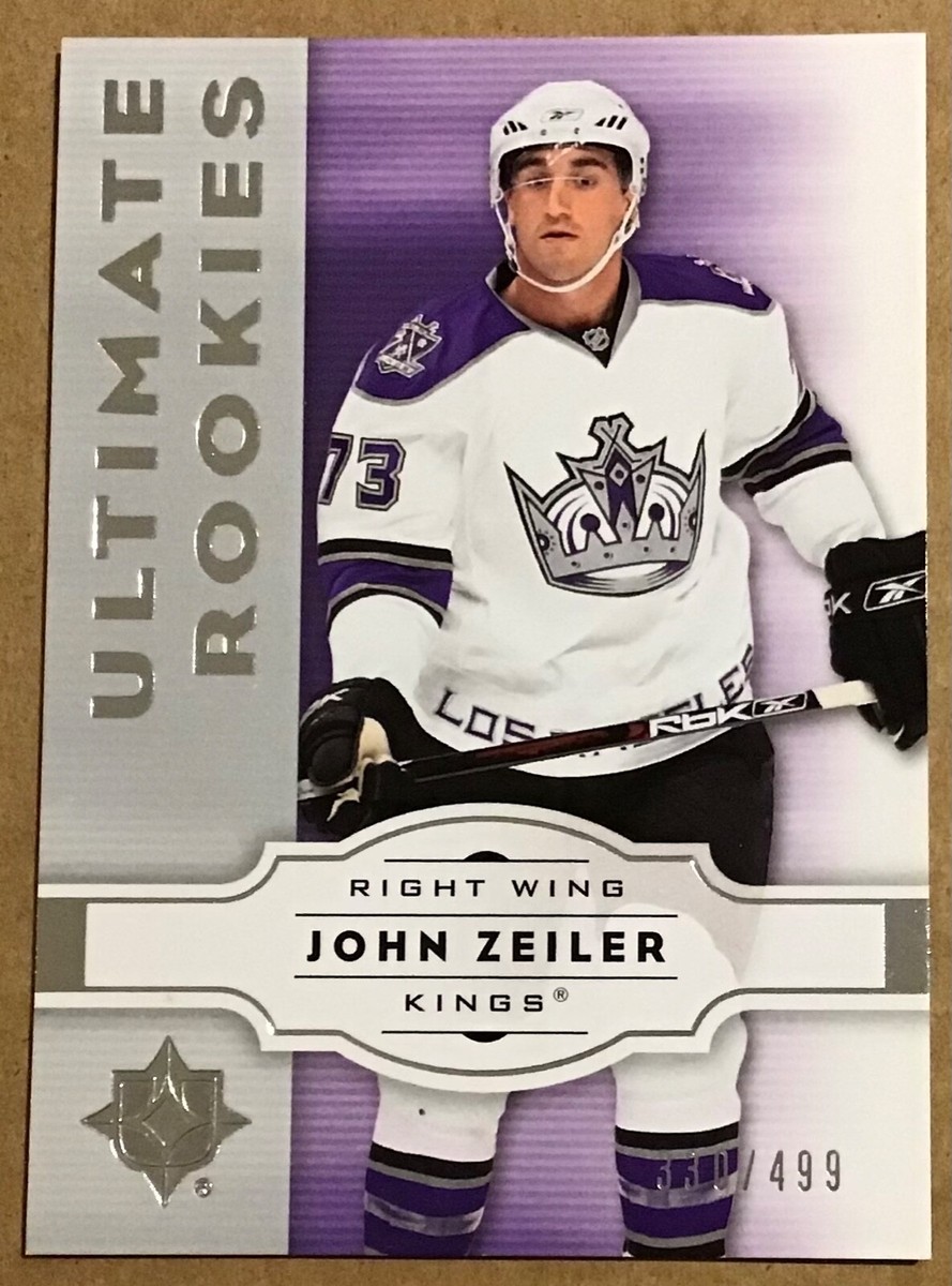 2007-08 JOHN ZEILER UPPER DECK ULTIMATE RC ROOKIE CARD #100 LA
