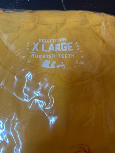 Nueva Camiseta Oficial Licenciada Dientes de Gallo RWBY YANG XL - Imagen 4 de 4