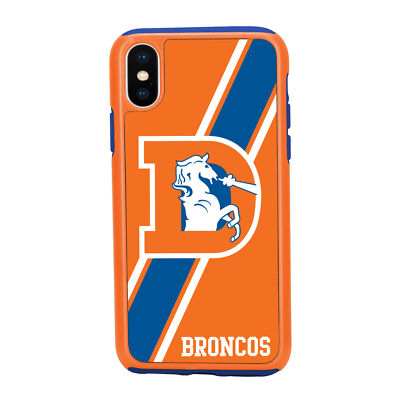 FOCO NFL Denver Broncos Retro Dual Hybrid Case for iPhone XR