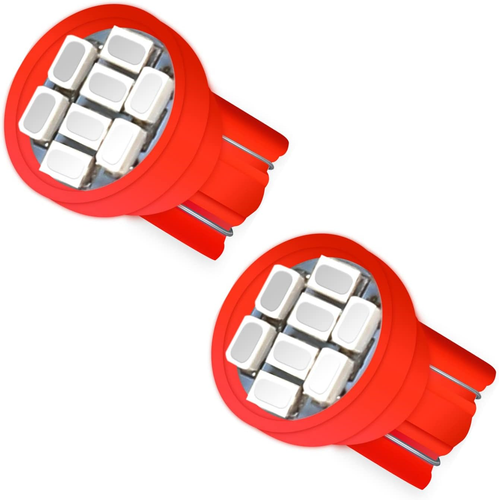 10Pack T10 194 168 LED Light Bulb 158 161 2825 Instrument Panel Gauge Cluster Da - Picture 3 of 12