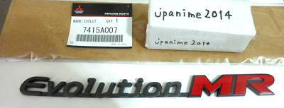 '' Genuine Mitsubishi Lancer Evolution EVO8 CT9A Emblem Budge 7415A007***
