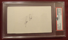 JIM COX EXPOS 1973-76 CUT SIGNATURE CARD SIGNED AUTO PSA/DNA SLABBED