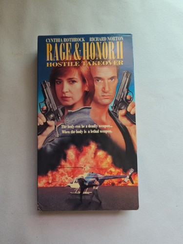 Rage & Honor II Hostile Takeover VHS TAPE, COMPLETE/TESTED SEE PHOTOS (VHS112) - Bild 1 von 4