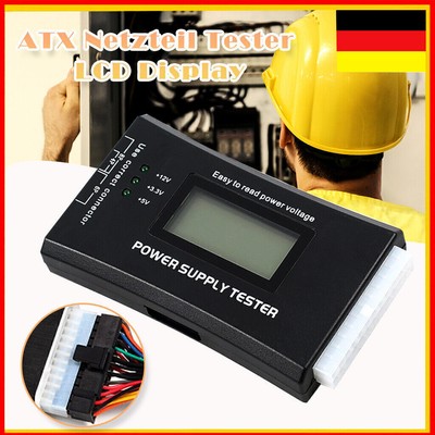 20/24 Pin ATX BTX ITX SATA Diagnose Prüfgerät Computer PC-Netzteil Tester