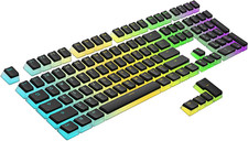 Pudding PBT Keycaps 112 Double Shot Translucent ANSI US ISO Layout OEM Pro
