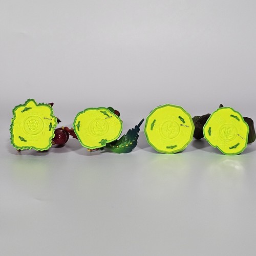 Set Of 4 Skylanders Spyro's Adventure 2011 Activision Game Pieces With Cards + - Bild 6 von 9