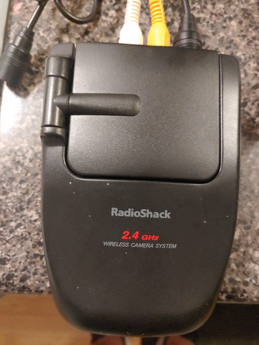 RADIO SHACK WIRELESS OBSERVATION SYSTEM COLOR CAMERA 49-2535 untested no remote - Picture 8 of 10