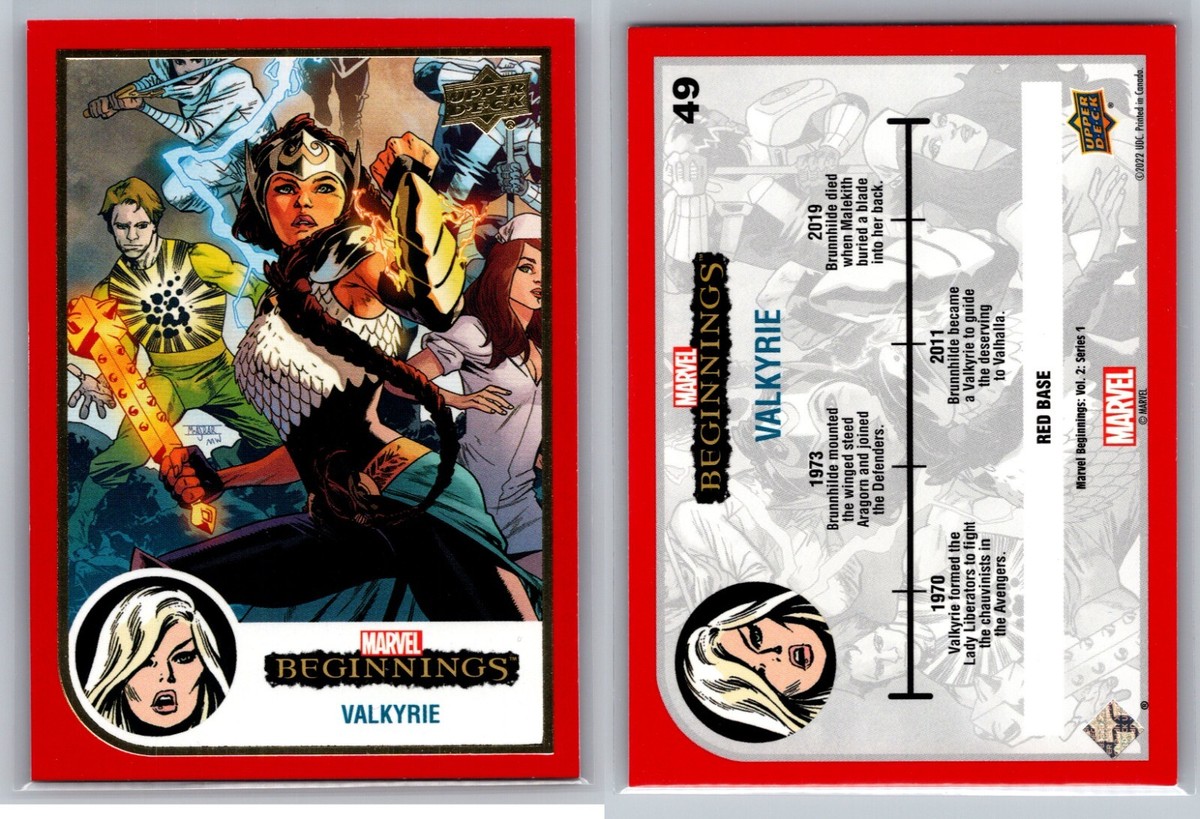 UD Marvel Beginnings Volume 2 Series 1 Single Card Insert UD Marvel Beginnings Volume 2 Series 1 Single Card Insert