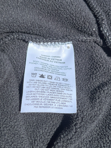 Nike Girls Size XL hood 1/4 zip Fleece Hi Low Pullover Kangaroo pocket - Picture 9 of 9