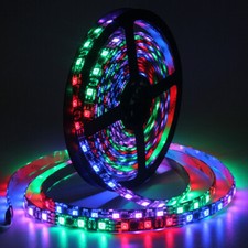16FT Flexible 2835 RGB LED SMD Strip Light Remote Fairy Lights Room TV Party Bar
