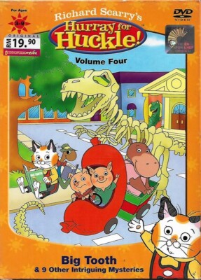 Richard Scarry Busytown Mysteries Hurray for Huckle DVD