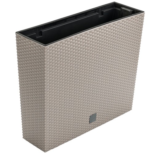 Blumenkasten Blumentopf Rattan Pflanzgefäß Pflanztopf 58x18x50 cm 4 Farben - Bild 3 von 17