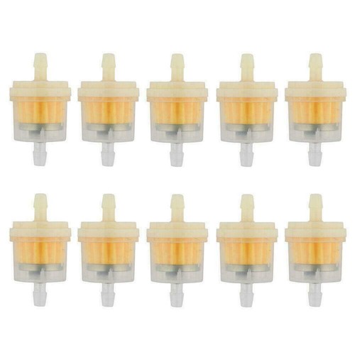 10pcs Universal Inline Gas/Fuel Filter 6MM-7MM 1/4" Lawn Mower Small Engine - Picture 8 of 12
