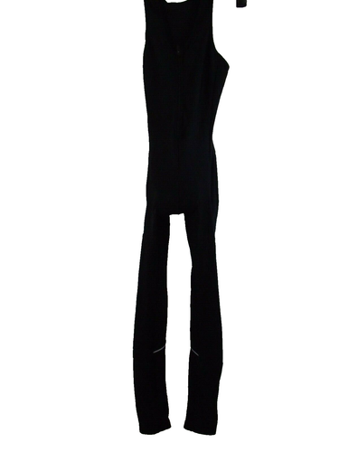 DHB Black Ladies All-In-One Racer Back Cycling Sportswear Front & Leg Zips 14 - Picture 2 of 3