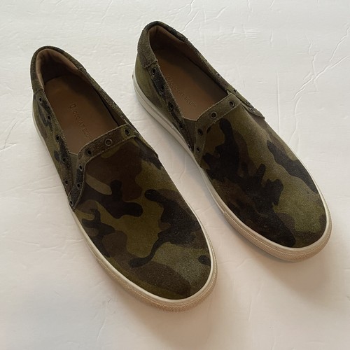 CHOCOLAT BLU Women’s 41 Noella Military Suede Slip-On Flats Sneaker US 10 - 10.5