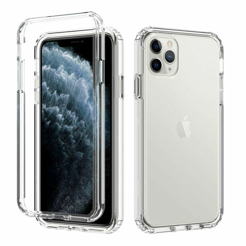 For iPhone 11 Pro Max Clear Case TPU Shockproof Bumper Silicone