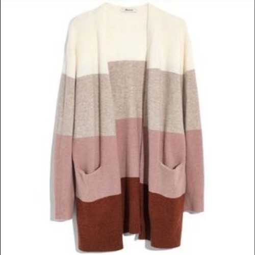 Color Block Stripe Cardigan Sweater | eBay