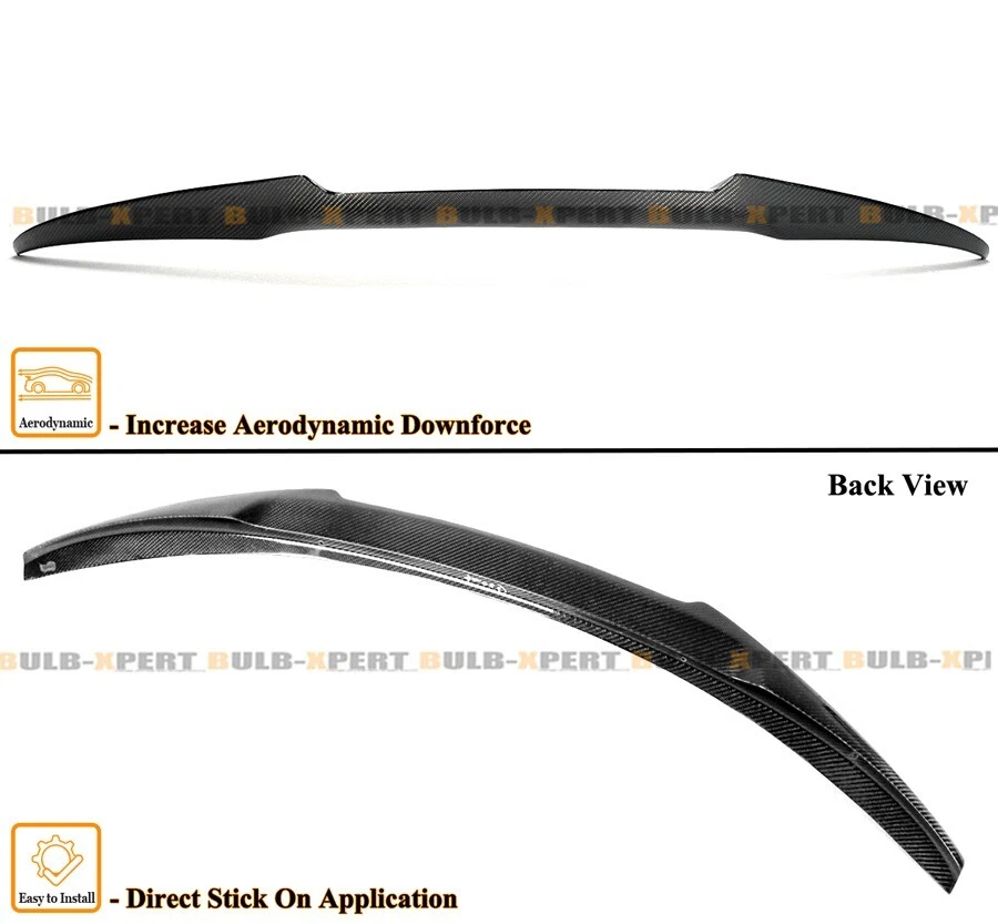 适用于 2019 - 2024 奥迪 A6 S6 C8 4K M 风格 HIGH KICK 真正的碳纤维勺子 — 第 3/4 张图片